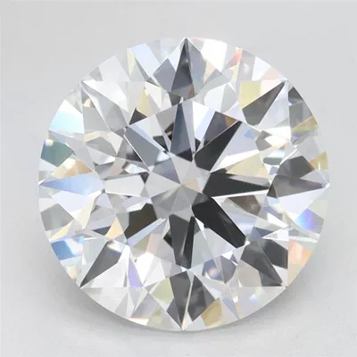 3.17ct D IF Rare Carat Ideal Cut Round Lab Grown Diamond
