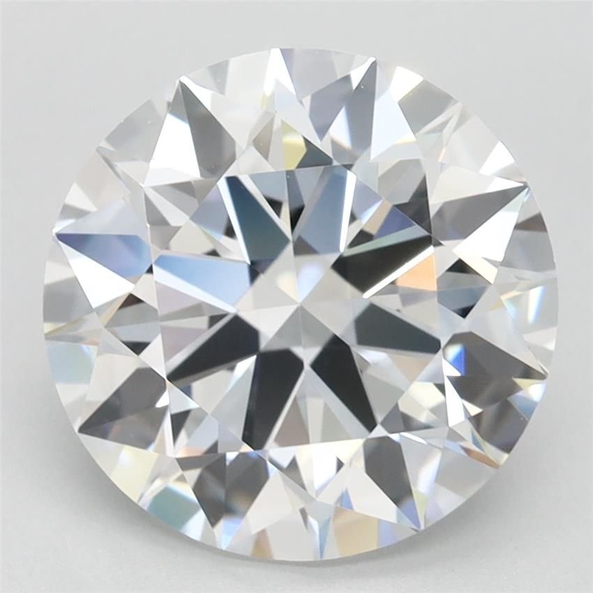 3.67ct D IF Rare Carat Ideal Cut Round Lab Grown Diamond