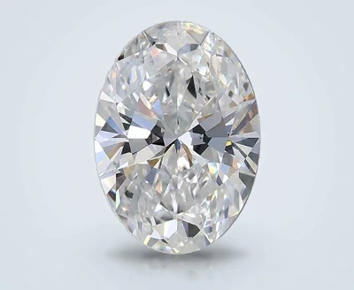 1.09ct D VVS2 Rare Carat Ideal Cut Oval Lab Grown Diamond