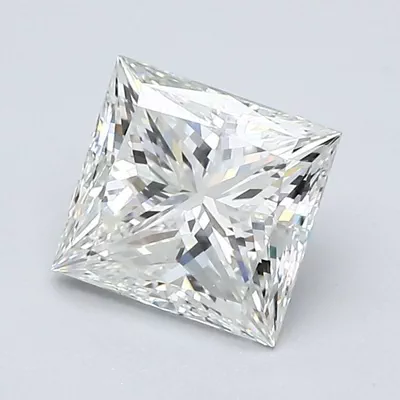 1.61ct H VS1 Rare Carat Ideal Cut Princess Diamond