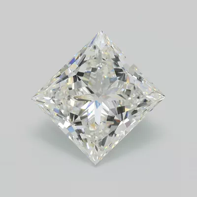 13.10ct F VVS2 Very Good Cut Princess Lab Grown Diamond