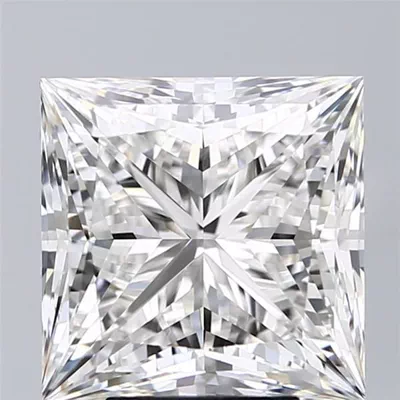 6.07ct G VS1 Rare Carat Ideal Cut Princess Lab Grown Diamond
