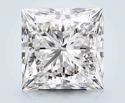 6.07ct G VS1 Rare Carat Ideal Cut Princess Lab Grown Diamond