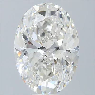 10.56ct F VS1 Very Good Cut Oval Lab Grown Diamond
