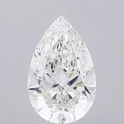 20.04ct F VS1 Very Good Cut Pear Lab Grown Diamond