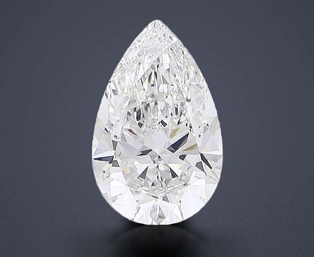 20.04ct F VS1 Very Good Cut Pear Lab Grown Diamond