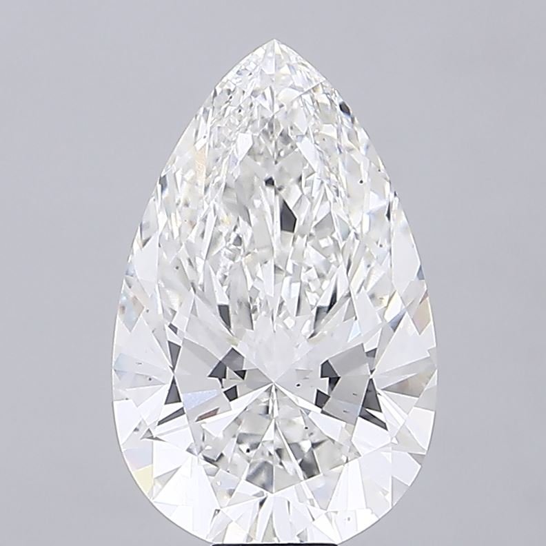 20.03ct F VS1 Rare Carat Ideal Cut Pear Lab Grown Diamond