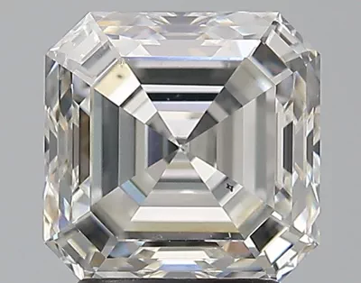 2.50ct I SI1 Excellent Cut Asscher Diamond