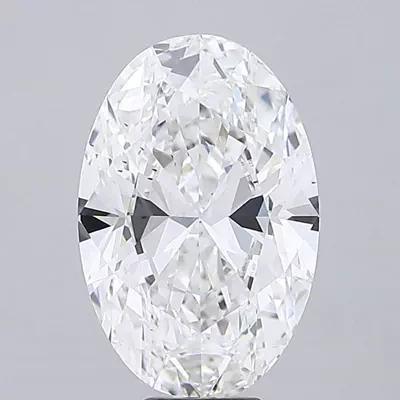10.06ct E SI1 Rare Carat Ideal Cut Oval Lab Grown Diamond