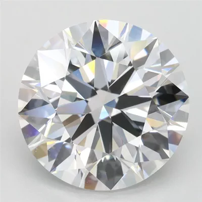 4.50ct D FL Rare Carat Ideal Cut Round Lab Grown Diamond