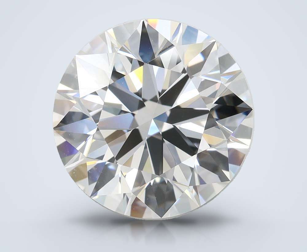 4.50ct D FL Rare Carat Ideal Cut Round Lab Grown Diamond