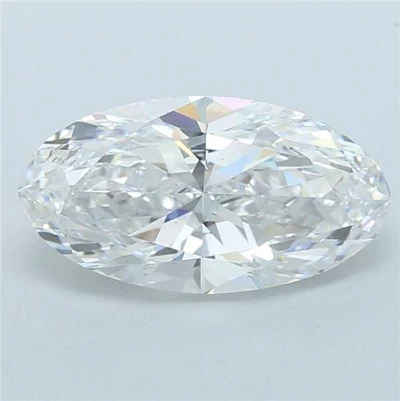 5.08ct D VS2 Very Good Cut Oval Lab Grown Diamond