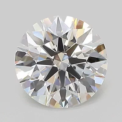 1.24ct D VVS2 Rare Carat Ideal Cut Round Lab Grown Diamond