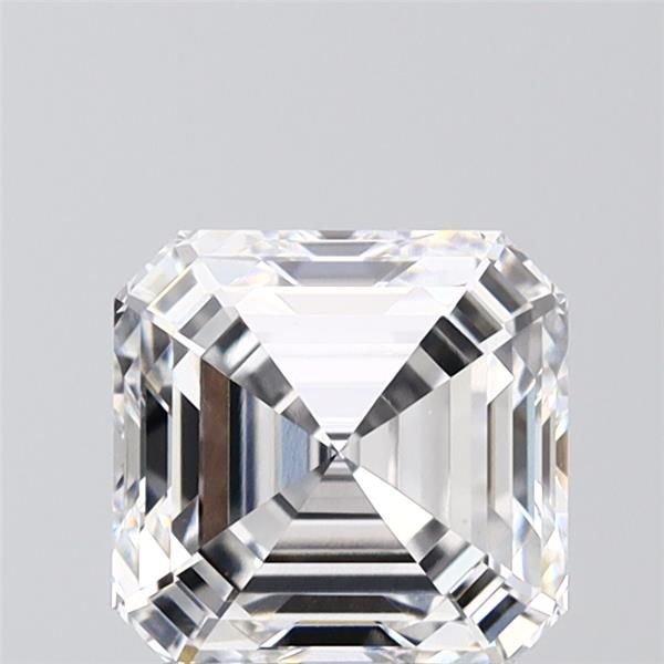 2.04ct D VS1 Rare Carat Ideal Cut Asscher Lab Grown Diamond