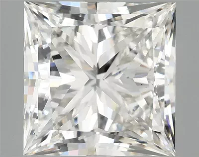 6.06ct G VS1 Rare Carat Ideal Cut Princess Lab Grown Diamond