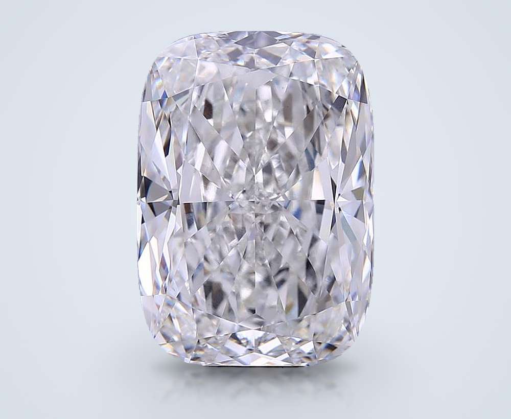 12.74ct F VVS2 Rare Carat Ideal Cut Cushion Lab Grown Diamond