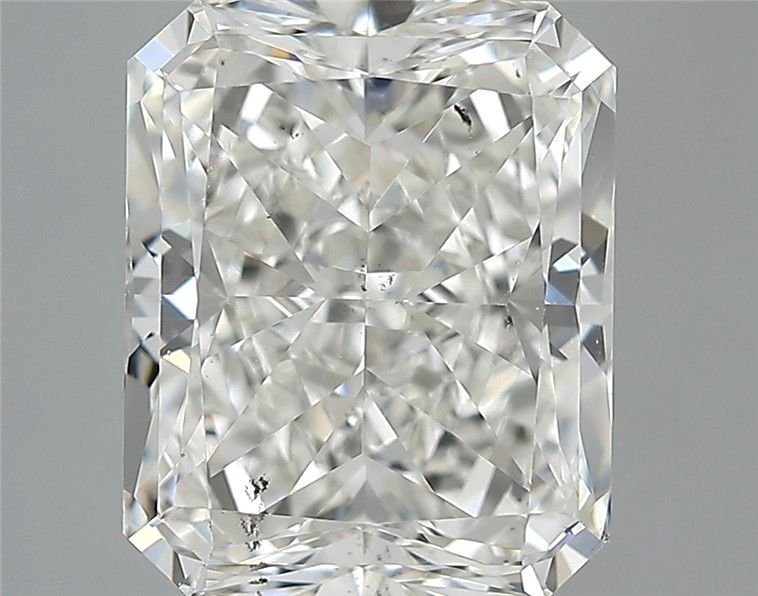 4.72ct H SI1 Very Good Cut Radiant Diamond