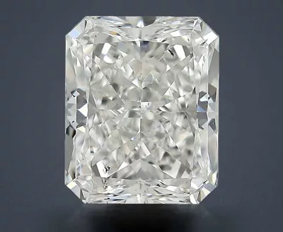 4.72ct H SI1 Very Good Cut Radiant Diamond