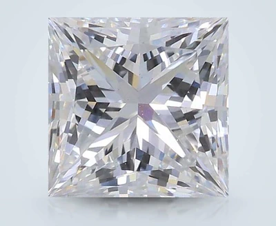 2.07ct D VS1 Rare Carat Ideal Cut Princess Lab Grown Diamond