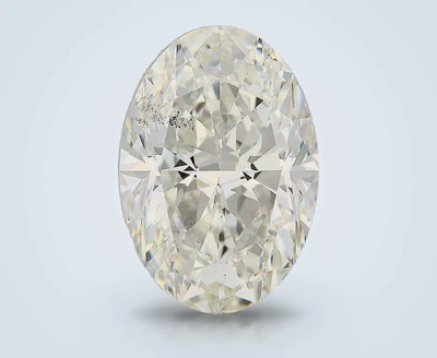 3.71ct I SI1 Rare Carat Ideal Cut Oval Diamond