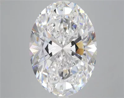11.65ct F SI1 Rare Carat Ideal Cut Oval Lab Grown Diamond
