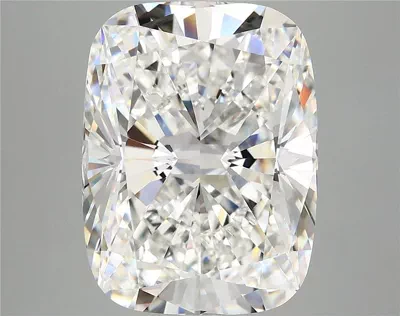 7.64ct F VVS2 Rare Carat Ideal Cut Cushion Lab Grown Diamond