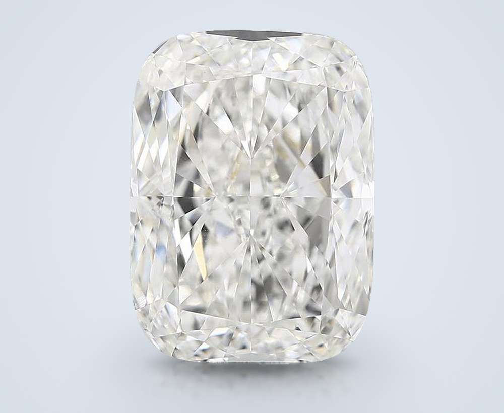 14.09ct F VVS2 Rare Carat Ideal Cut Cushion Lab Grown Diamond