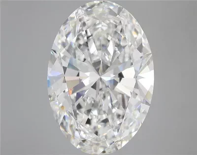 10.51ct F VVS2 Very Good Cut Oval Lab Grown Diamond