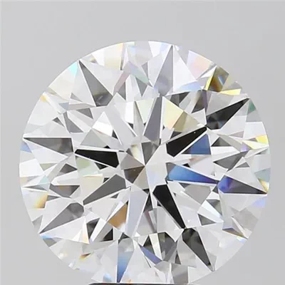 6.09ct E IF Rare Carat Ideal Cut Round Lab Grown Diamond