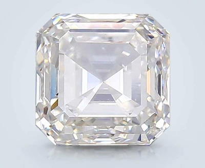 5.14ct G VS1 Rare Carat Ideal Cut Asscher Lab Grown Diamond