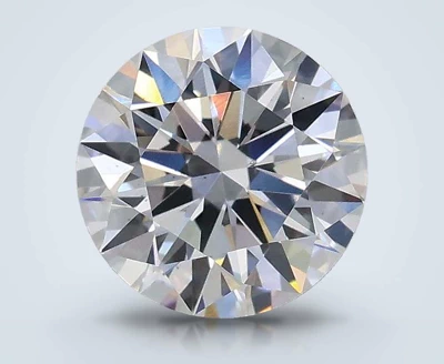 1.23ct D VS2 Rare Carat Ideal Cut Round Lab Grown Diamond
