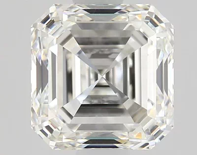 1.01ct H VVS2 Rare Carat Ideal Cut Asscher Diamond