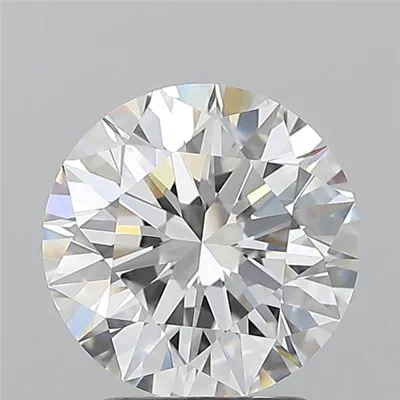 2.13ct E VVS1 Rare Carat Ideal Cut Round Diamond