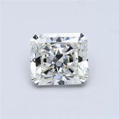 3.53ct I VS1 Rare Carat Ideal Cut Radiant Diamond