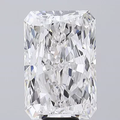 15.62ct F VS1 Rare Carat Ideal Cut Radiant Lab Grown Diamond