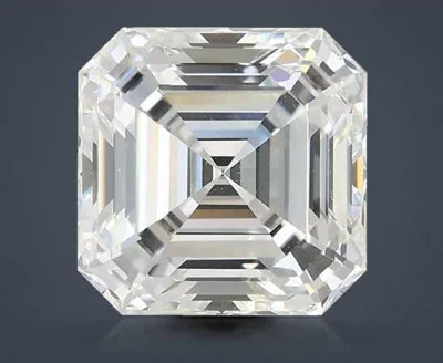 2.07ct D VVS1 Rare Carat Ideal Cut Asscher Lab Grown Diamond