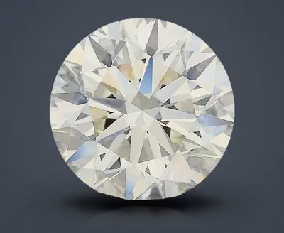 2.96ct J VVS1 Excellent Cut Round Diamond