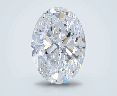 4.01ct E VS2 Rare Carat Ideal Cut Oval Diamond