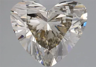 3.29ct J VS2 Rare Carat Ideal Cut Heart Lab Grown Diamond