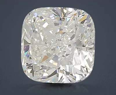 2.01ct I SI1 Rare Carat Ideal Cut Cushion Diamond