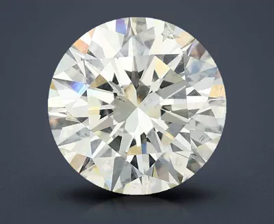 3.30ct K SI2 Rare Carat Ideal Cut Round Diamond