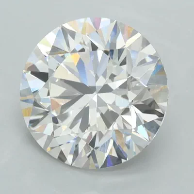 2.54ct F VVS2 Rare Carat Ideal Cut Round Lab Grown Diamond