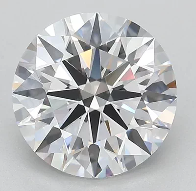 2.61ct D VVS1 Rare Carat Ideal Cut Round Lab Grown Diamond