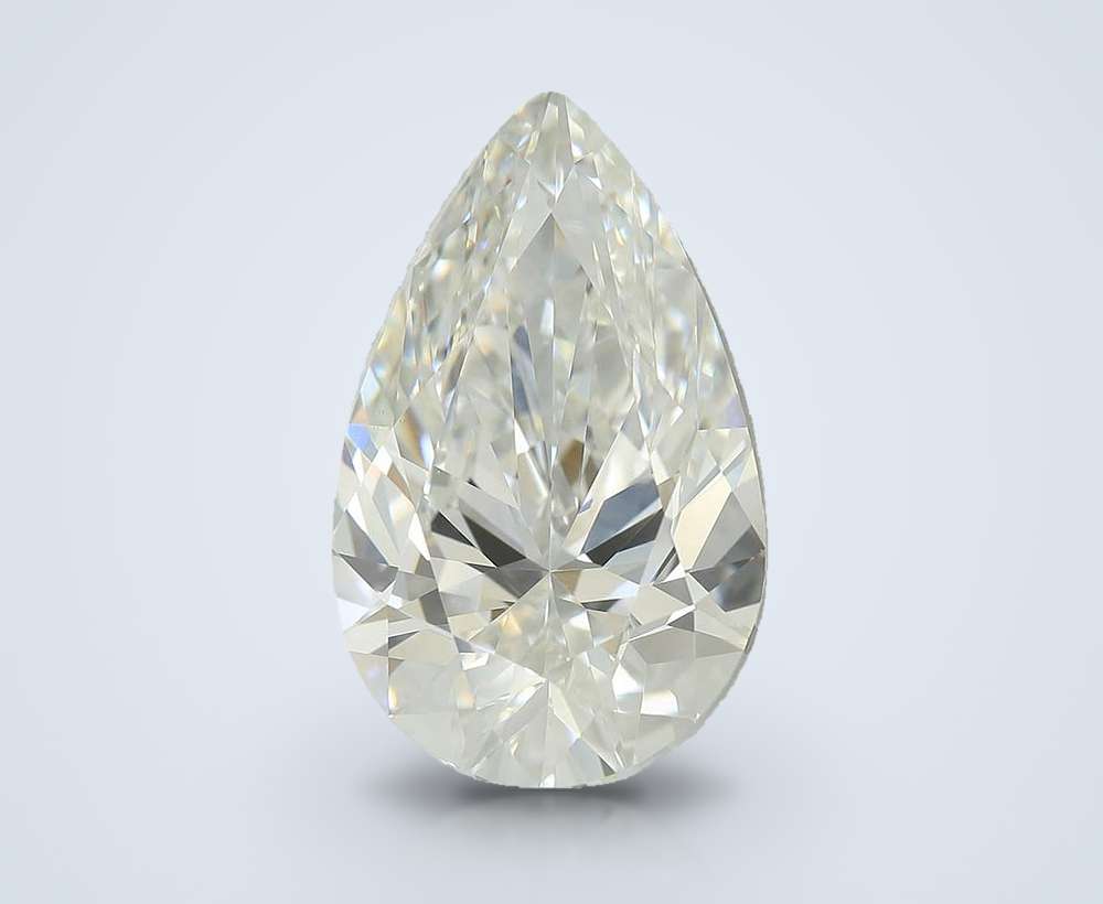 5.05ct F VVS2 Rare Carat Ideal Cut Pear Lab Grown Diamond
