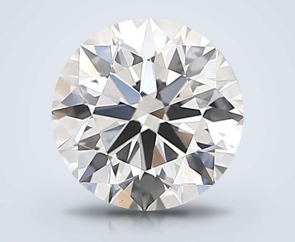 1.51ct E VS1 Rare Carat Ideal Cut Round Lab Grown Diamond