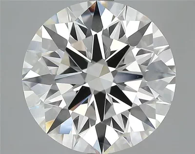 5.80ct H VVS1 Rare Carat Ideal Cut Round Diamond