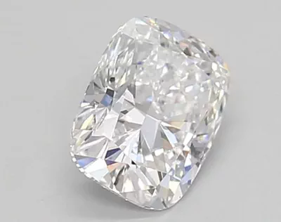 0.78ct D VVS2 Rare Carat Ideal Cut Cushion Lab Grown Diamond