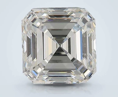 3.20ct H VVS1 Rare Carat Ideal Cut Asscher Diamond
