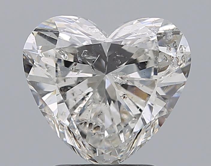 2.51ct G SI2 Rare Carat Ideal Cut Heart Diamond