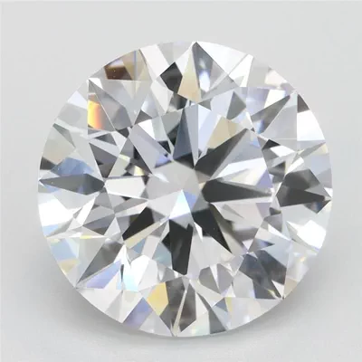 5.10ct D VVS1 Rare Carat Ideal Cut Round Lab Grown Diamond